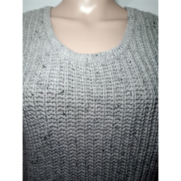 Ruby Moon sz sm gray crop sweater wool blend - Picture 3 of 16